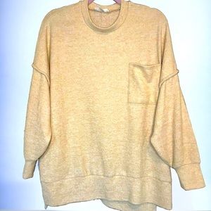 ZENANA  L/XL oversized cashmere feel like sweater, very soft.